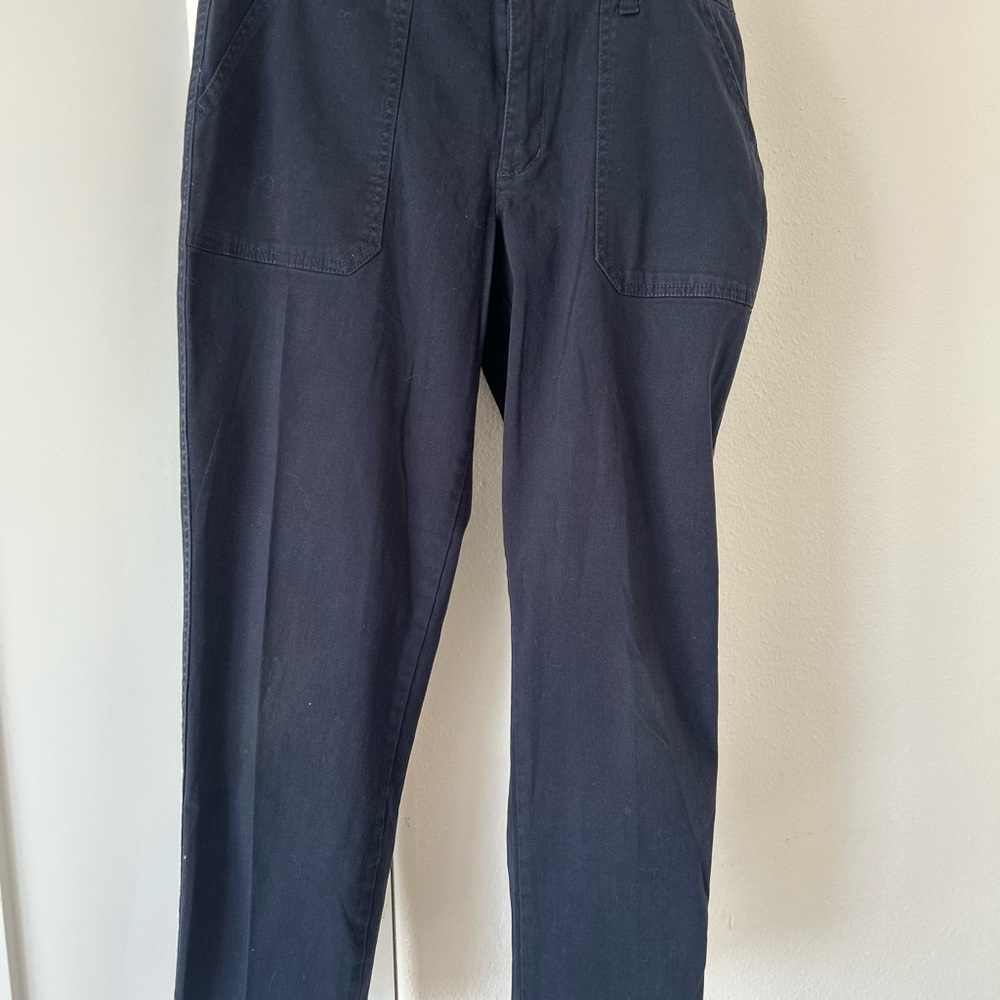 Jones New York Women's Dark Navy Cargo Pants